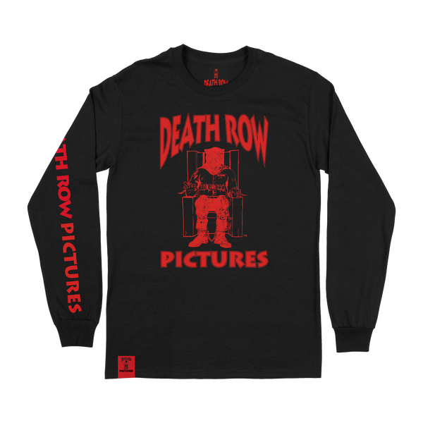 Death Row Records Official Store | Inmate Black on Black Hoodie