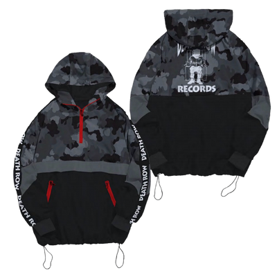 Death Row Records Camo Windbreaker Jacket